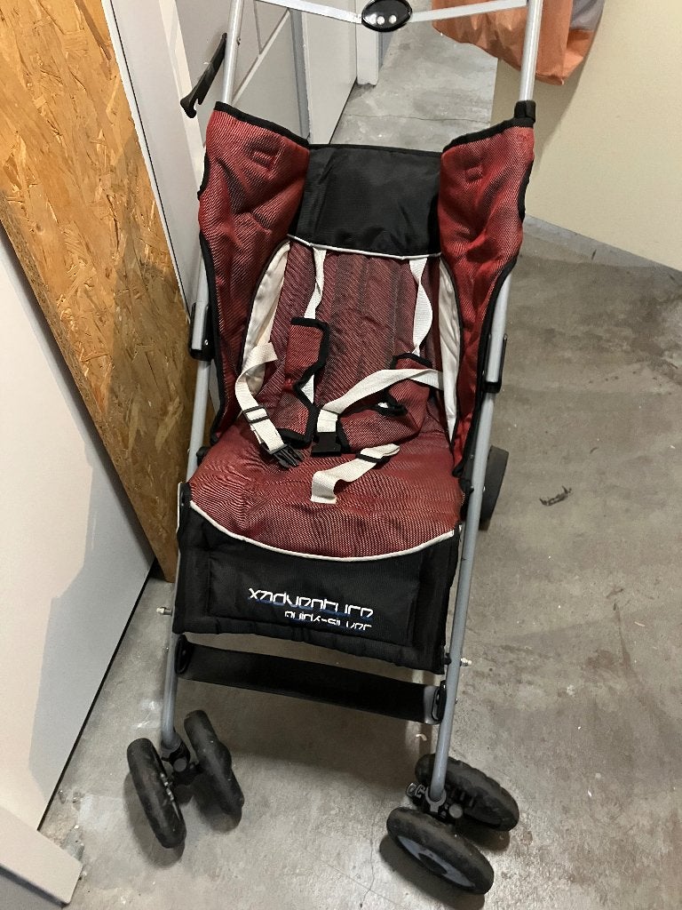 Adventure Quicksilver buggy, Ophalen, Gebruikt, Overige merken, Verstelbare rugleuning