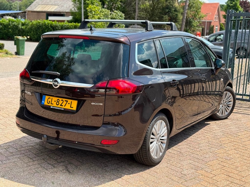 Opel Zafira Tourer 1.4 Business+ 7PERS NAVI CAMERA CRUISE AP, Auto's, Opel, Gebruikt, Euro 6, 4 cilinders, Bruin