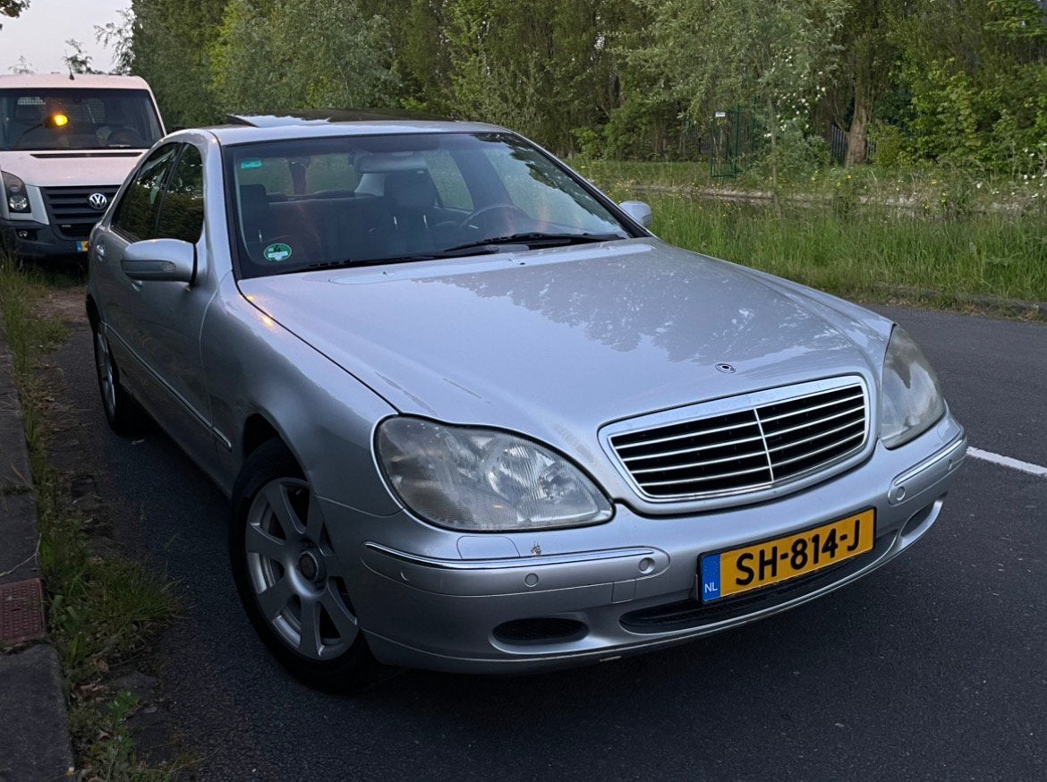 Mercedes s320 Defect, Ophalen