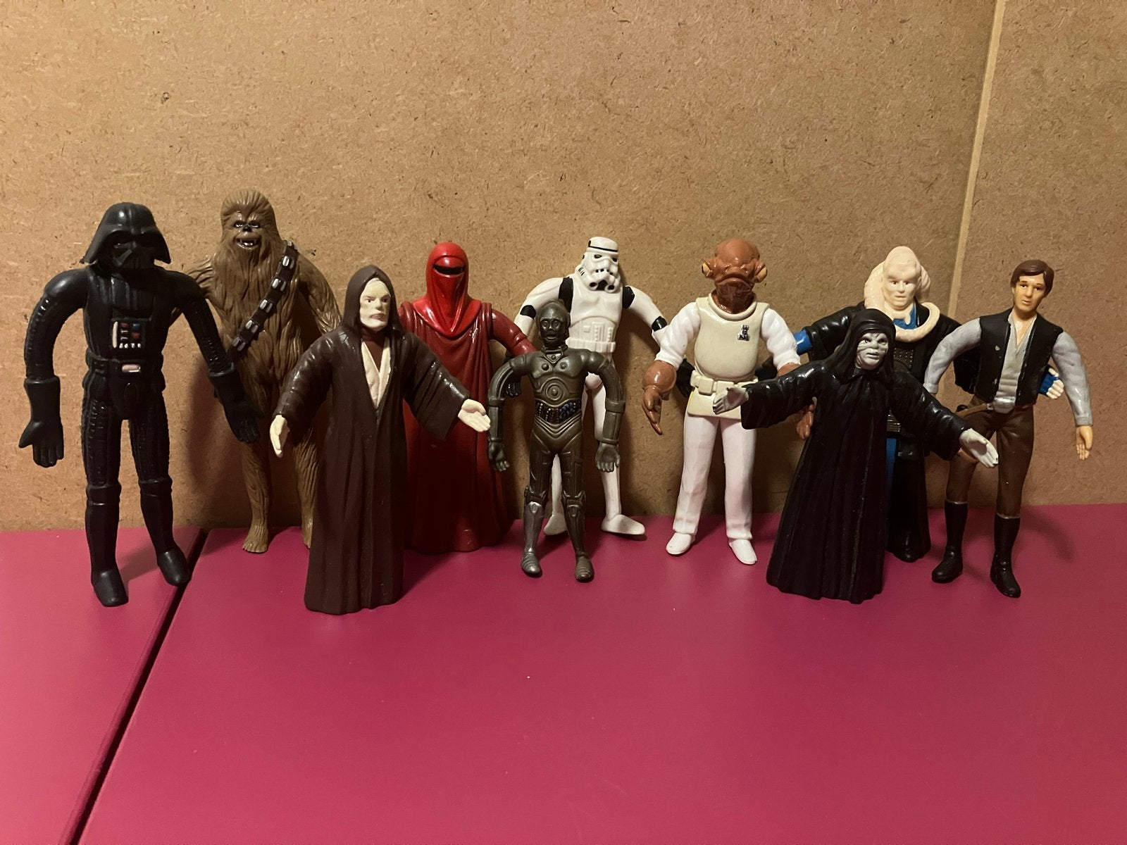 Star Wars Vintage Actiefiguren bendems - 10 Stuks, Ophalen of Verzenden, Gebruikt