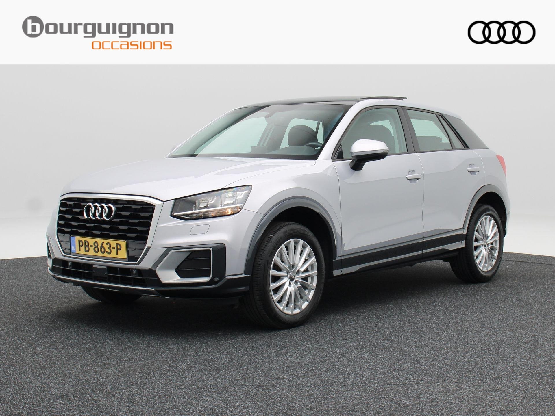 Audi Q2 1.4 TFSi 150 Pk CoD Design Pro Line | Panoramadak |, Auto's, Dealer onderhouden, Stof, Gebruikt, 4 cilinders