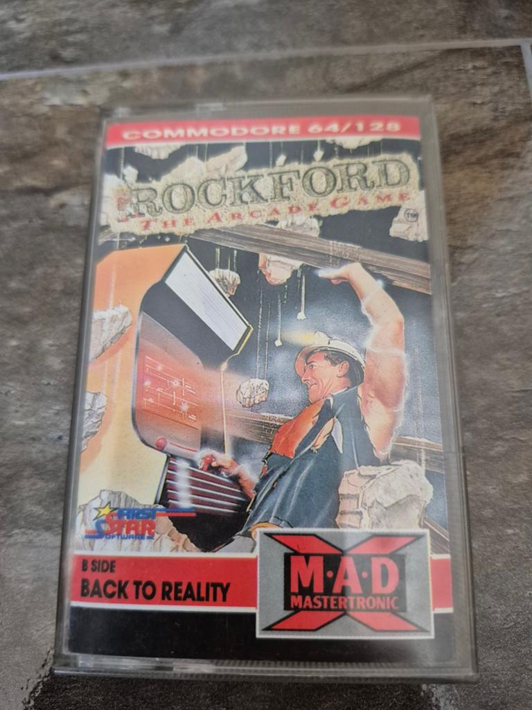 Commodore 64/128 Kassette Game: Rockfort (MAD Mastertronic), Puzzel en Educatief, Gebruikt, 1 speler, Ophalen of Verzenden