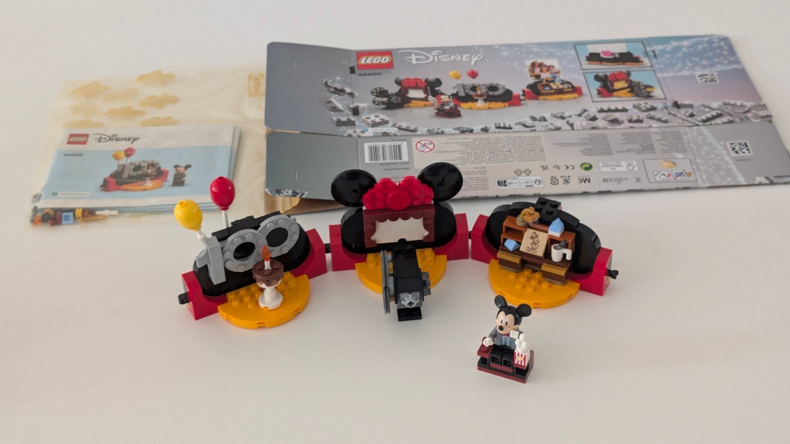 LEGO Eerbetoon 100 jaar Disney - 40600 (GWP), Lego, Compleet, Ophalen of Verzenden, Zo goed als nieuw