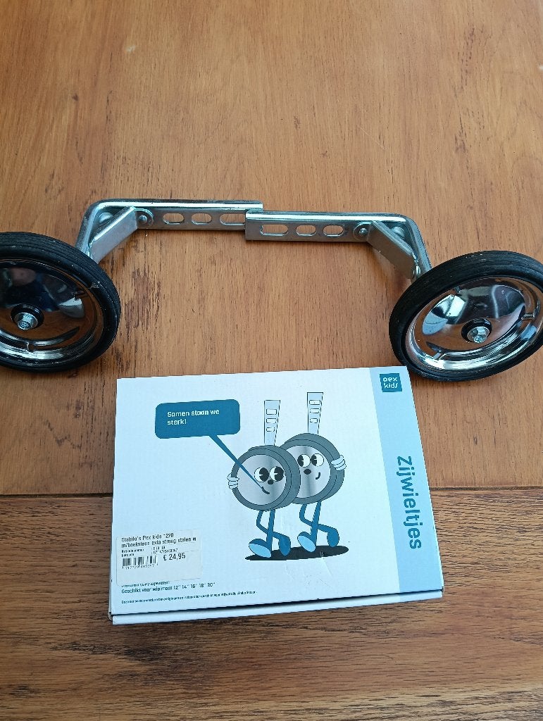 Zijwieltjes kinderfiets, Ophalen, Zo goed als nieuw, Minder dan 16 inch, Zijwieltjes