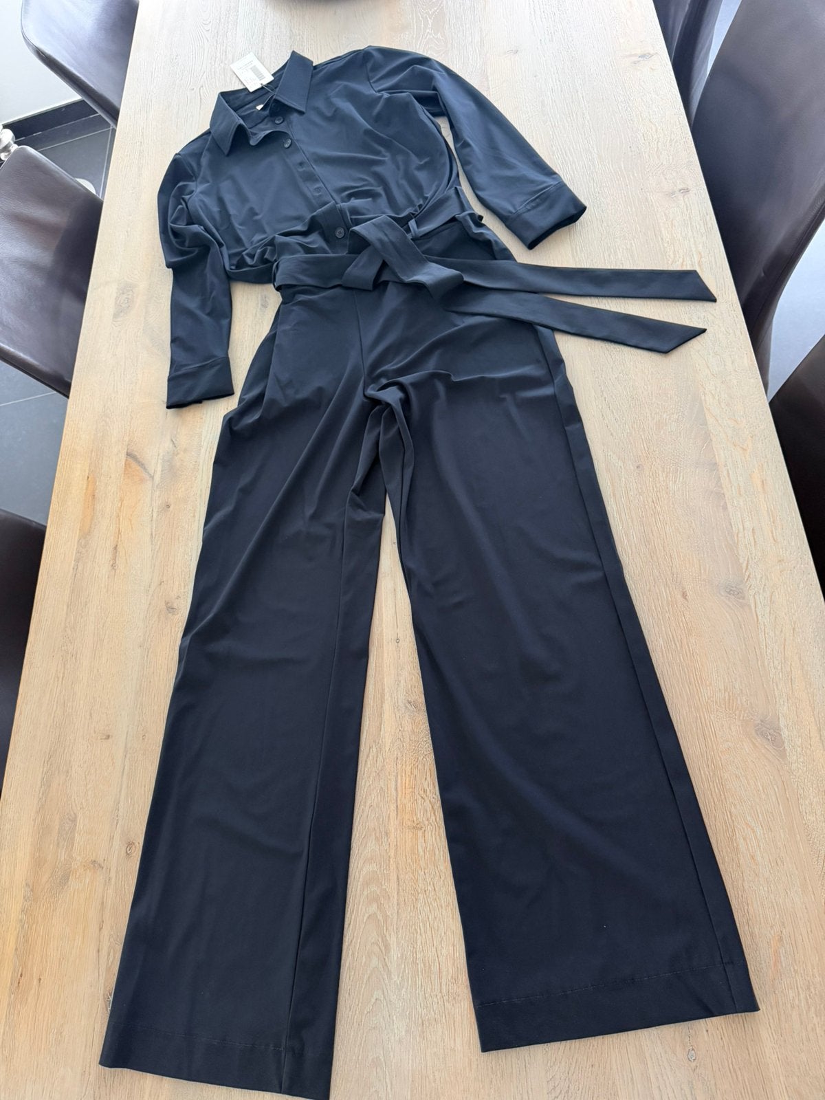STUDIO ANNELOES NIEUW ANGEL LS JUMPSUIT DARK BLUE MAAT XL, Ophalen of Verzenden, Nieuw, Maat 42/44 (L), Blauw