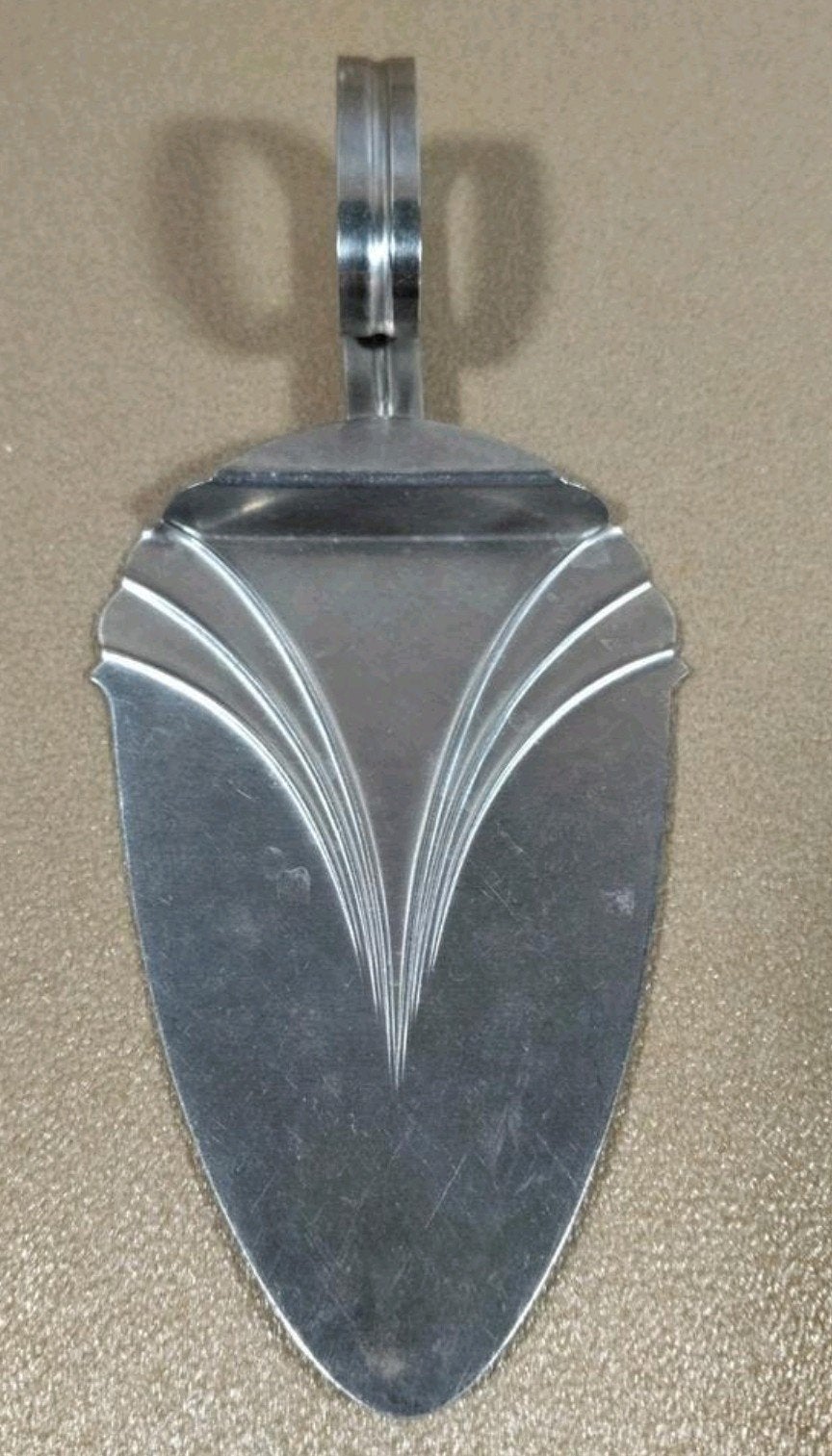 Vintage Gero Zilmeta taartschep, Art Deco stijl, Antiek en Kunst, Antiek | Bestek, Verzenden