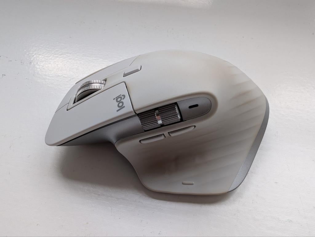 Logitech MX Master 3S - Draadloze Muis, Computers en Software, Muizen, Gebruikt, Muis, Rechtshandig, Draadloos, Ergonomisch, Ophalen of Verzenden