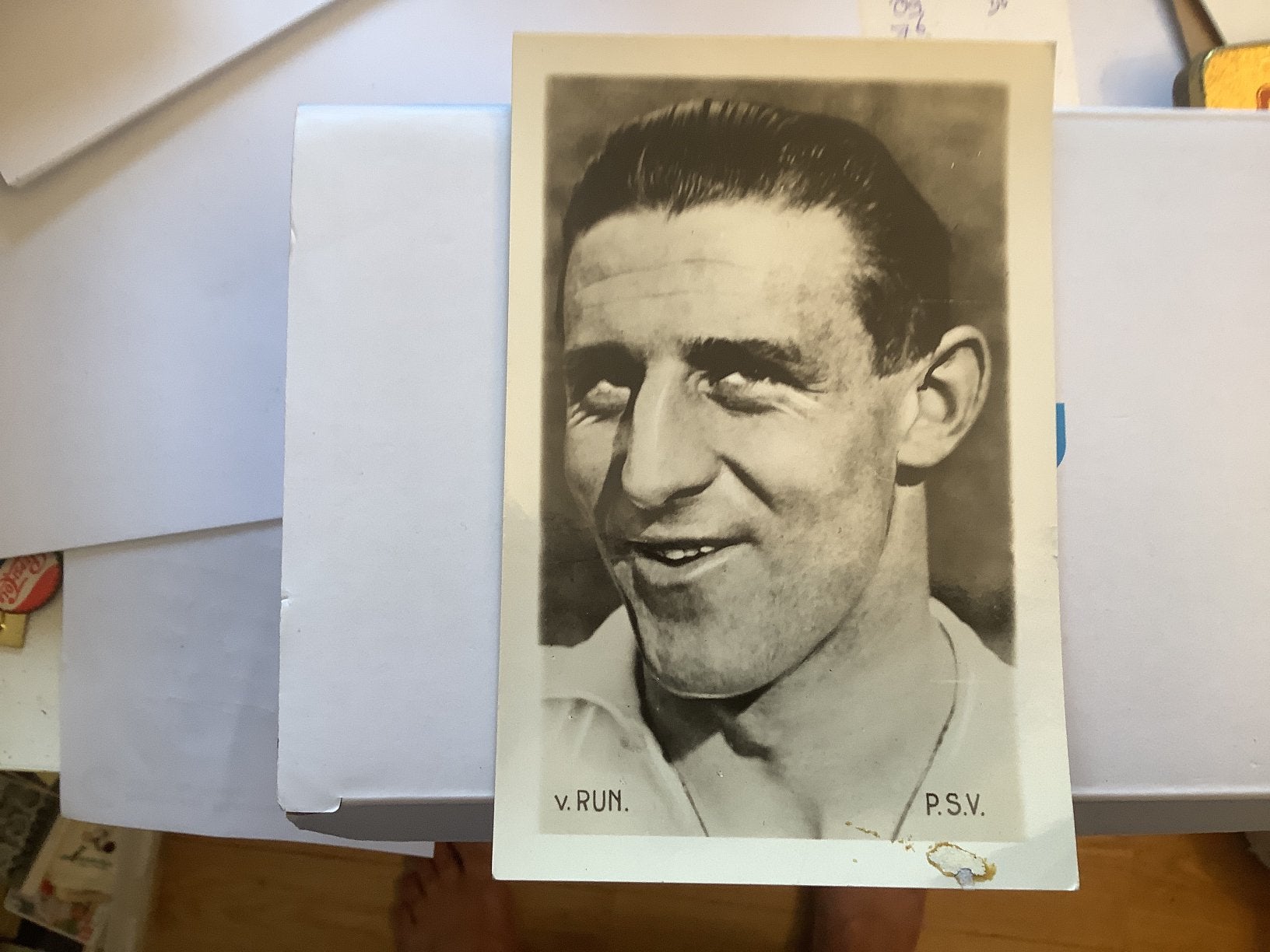 Foto van Run PSV, Verzamelen, Sportartikelen en Voetbal, Ophalen of Verzenden, PSV, Poster, Plaatje of Sticker