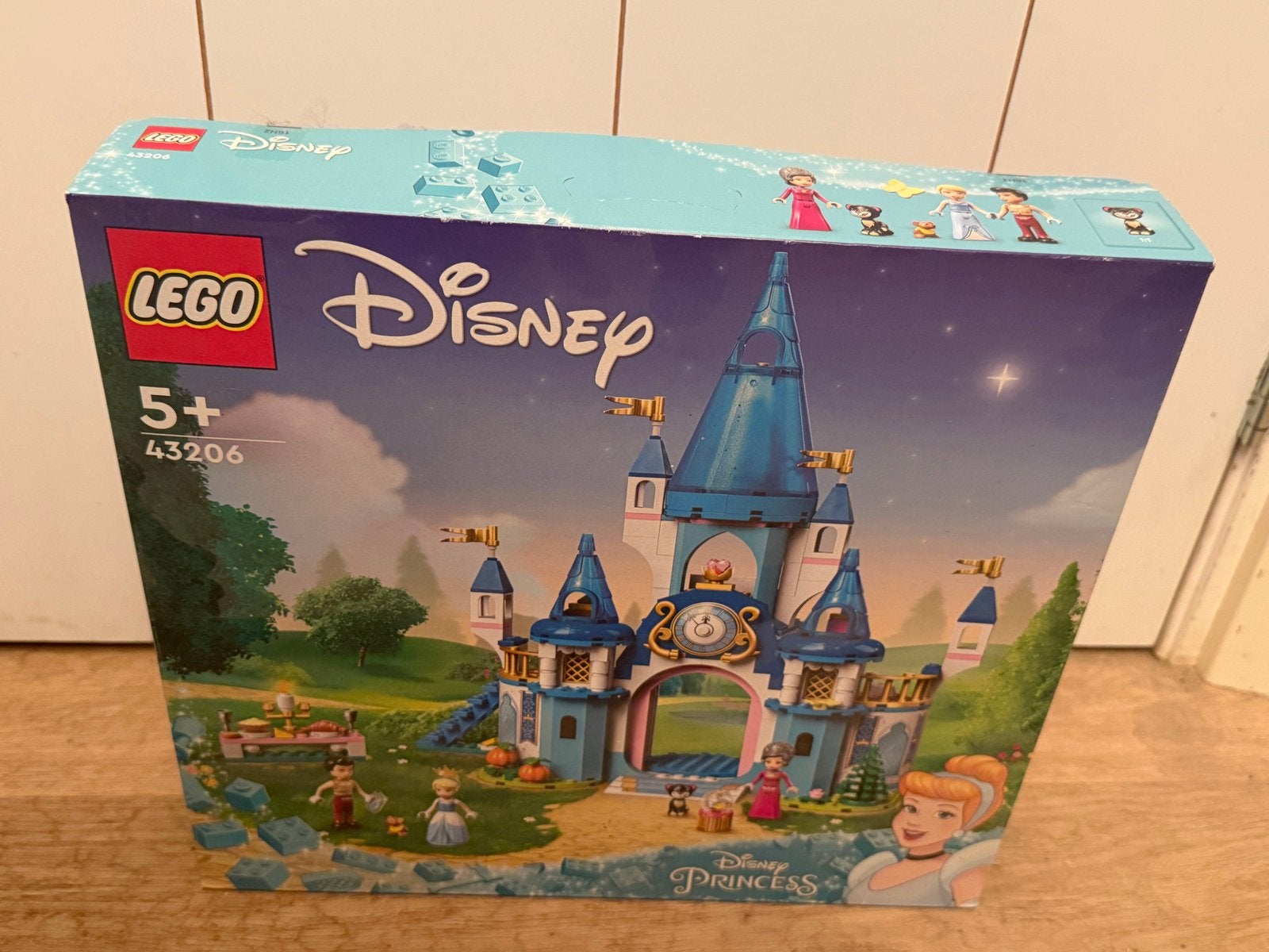 LEGO Disney Assepoester en Prins Charming Kasteel (43206), Lego, Nieuw, Ophalen of Verzenden, Disney