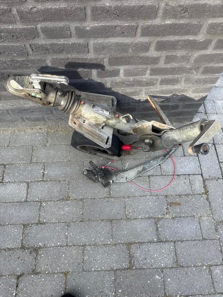Peitz aanhanger oplooprem dissel met neuswiel PAV / SH 2.7, Auto diversen, Aanhangwagen-onderdelen, Ophalen, Gebruikt