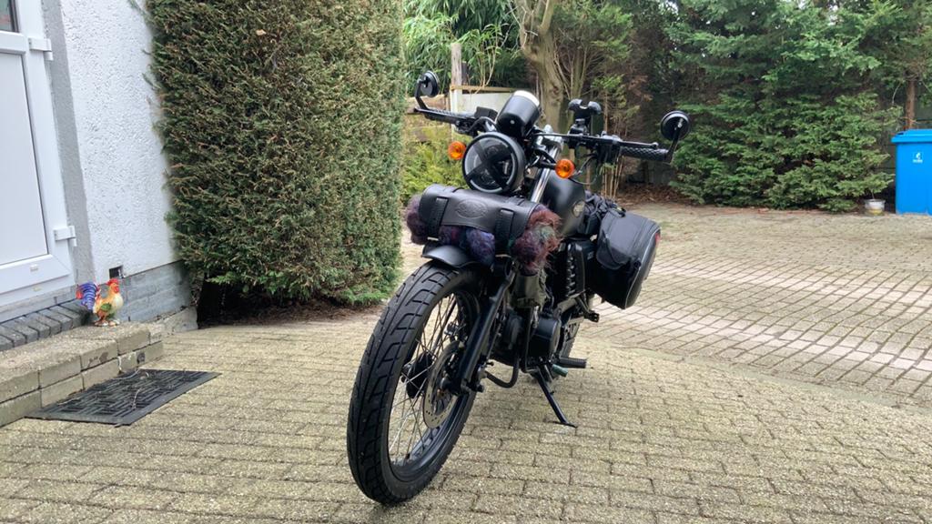 Hanway Custom Raw 50 low milage, Fietsen en Brommers, Brommeronderdelen | Algemeen, Ophalen of Verzenden, Zo goed als nieuw, Overige typen