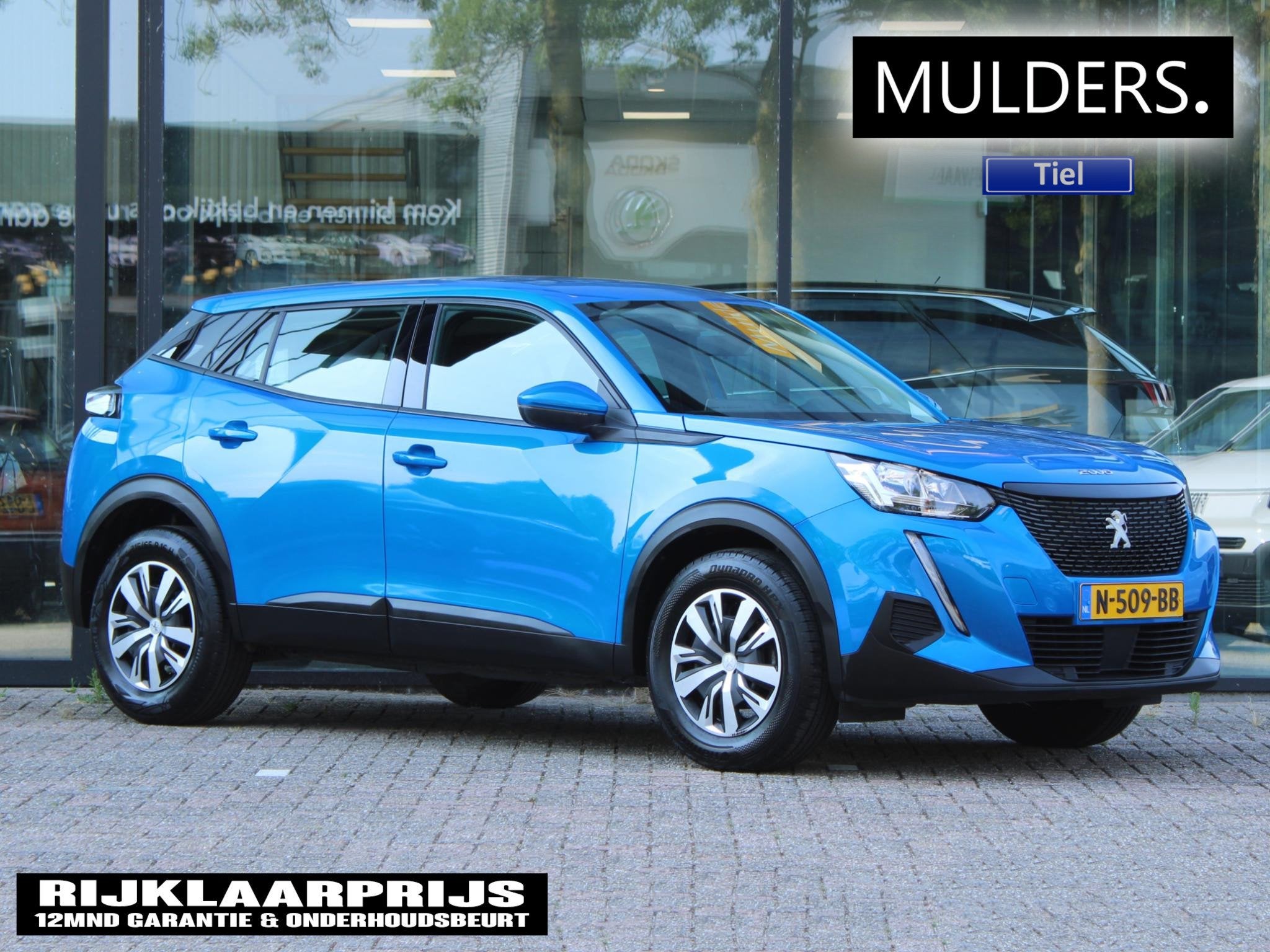 Peugeot 2008 1.2 PureTech Active | Navi / Airco / Cruise, 12 maanden, Stof, Gebruikt, Euro 6