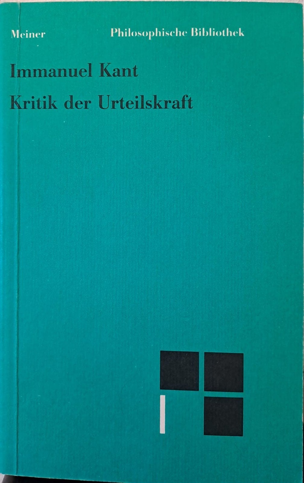 Immanuel Kant - Kritik der Urteilskraft (Filosofie), Boeken, Ophalen of Verzenden, Gelezen, Wijsbegeerte of Ethiek, Immanuel Kant