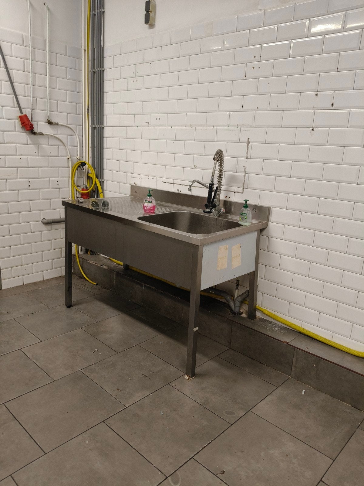 Afzuigsysteem, frituur en wastafel RVS!, Ophalen of Verzenden, Zo goed als nieuw, Afzuiger