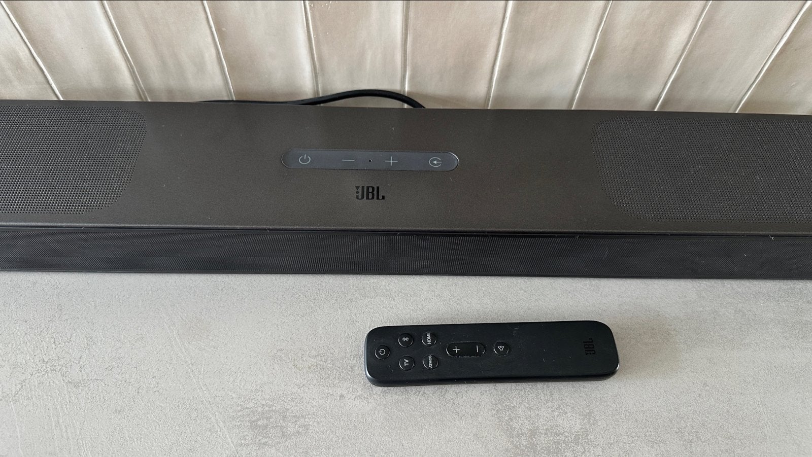 JBL Soundbar 5.0 multibeam met afstandsbediening, Ophalen, Bluetooth, Zo goed als nieuw