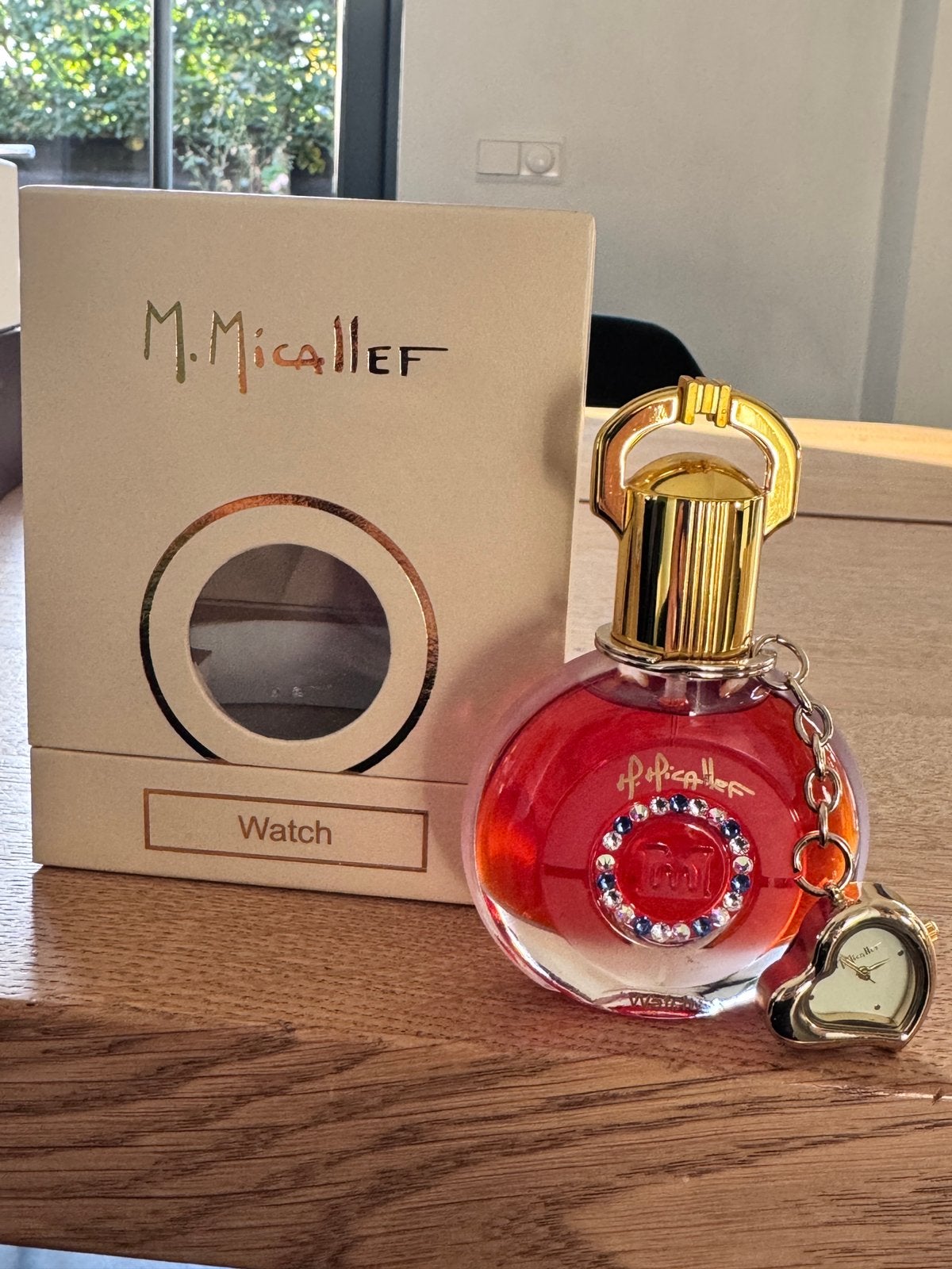 M. Micallef Watch 30 ml + origineel klokje., Ophalen of Verzenden, Nieuw, Parfumfles