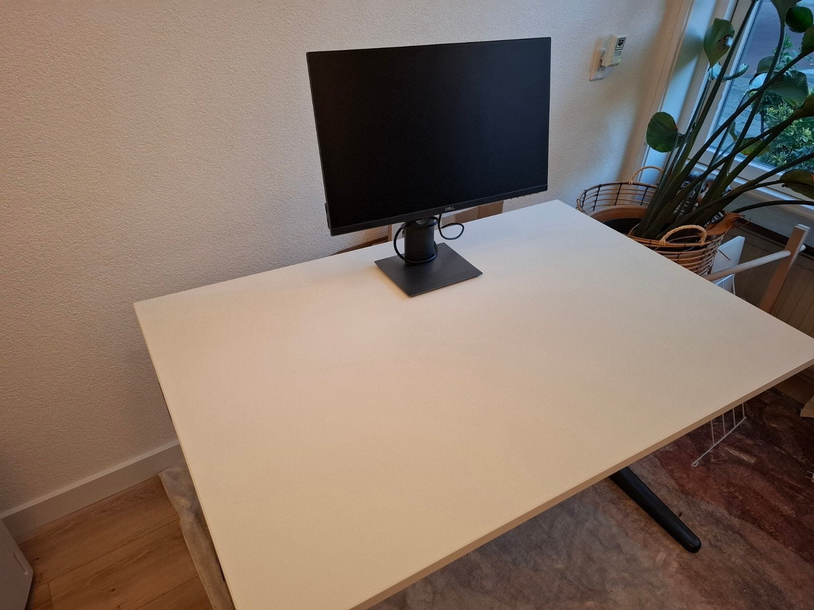 Ahrend bureau, 120x80cm, handmatig verstelbaar, Ophalen, Gebruikt, In hoogte verstelbaar, Ahrend