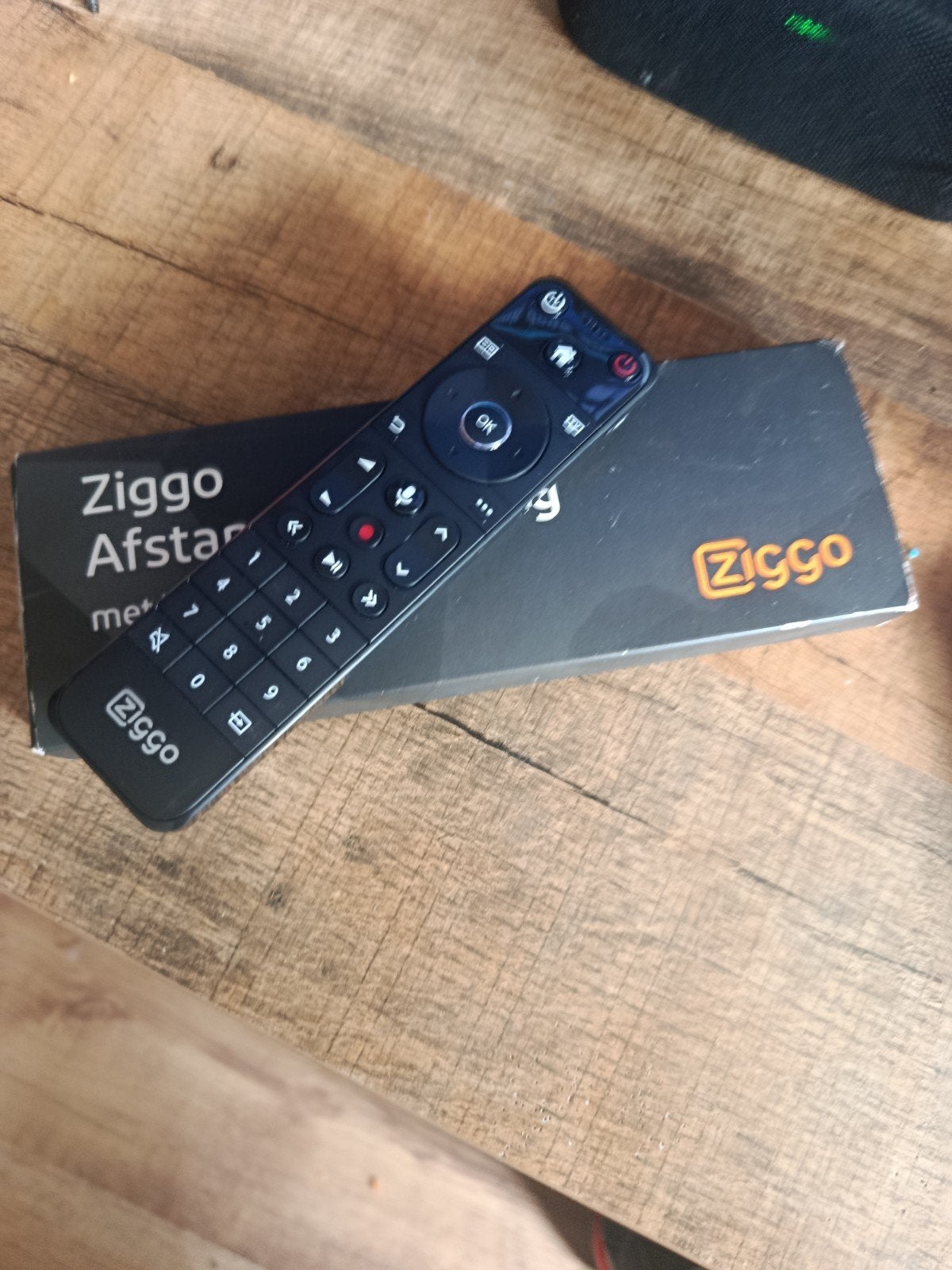 Ziggo Afstandsbediening - Zo goed als nieuw, Audio, Tv en Foto, Ophalen, Zo goed als nieuw, Origineel, Mediaspeler