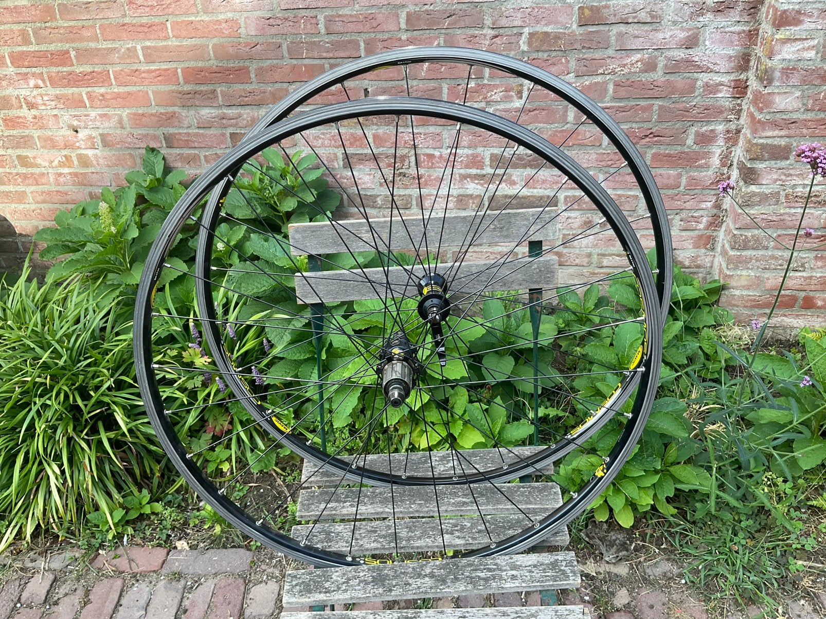 Mavic wielset, Fietsen en Brommers, Wiel, Gebruikt, Ophalen of Verzenden, Aluminium