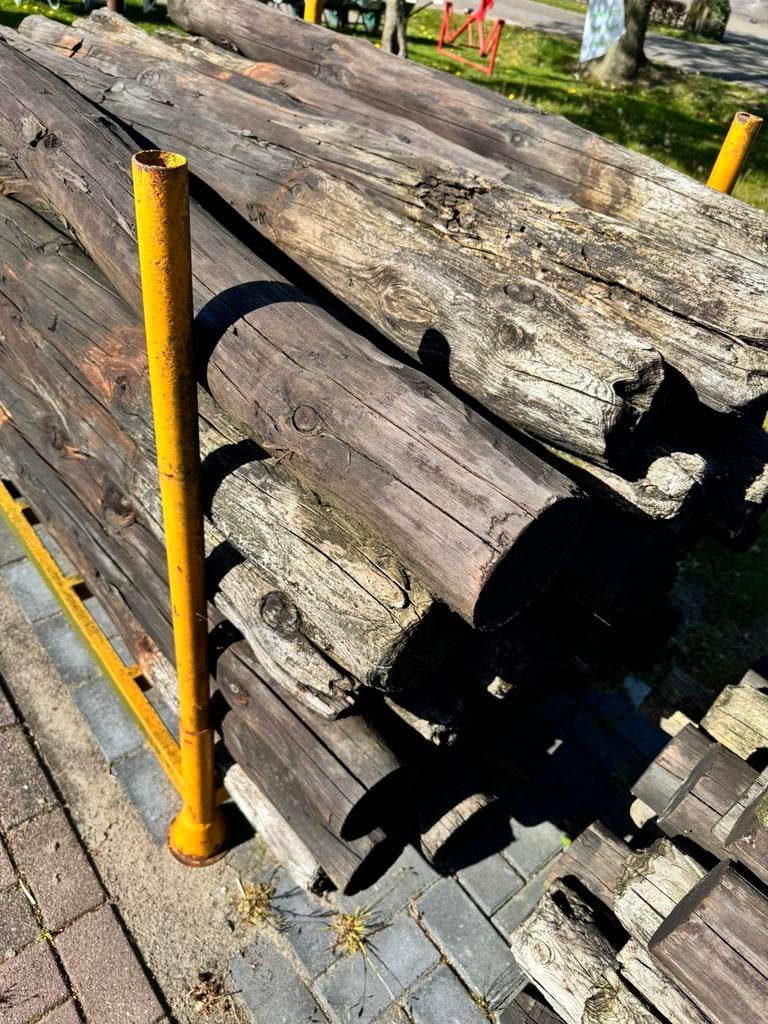 Palen afrasteringspalen 175 cm lang, Ophalen of Verzenden, Minder dan 180 cm, Palen