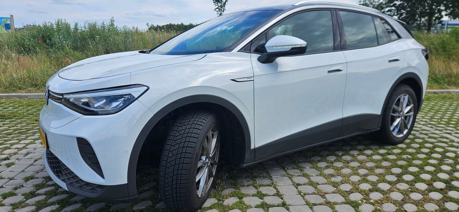 Volkswagen ID.4 Pro Performance 150kWh 204pk 7-2022 trekhaak, Automaat, 495 min, Wit, 1000 kg