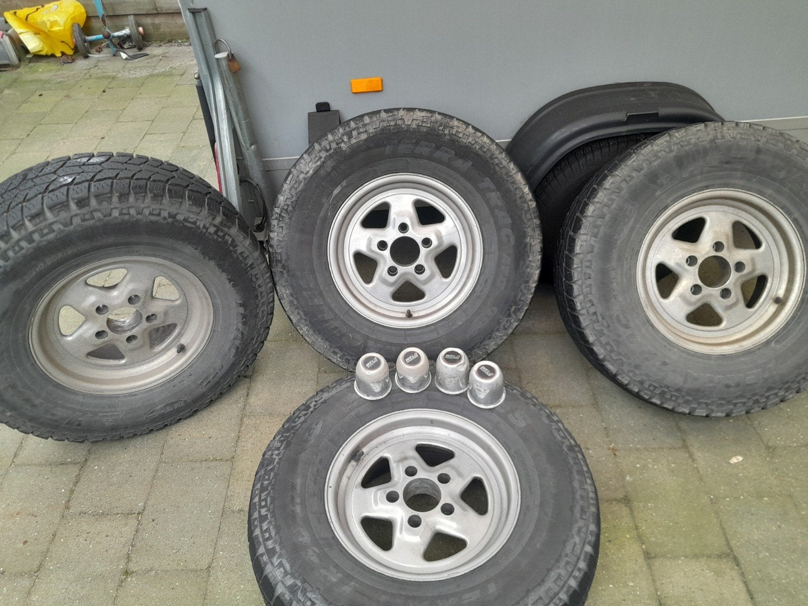 Wielen chevrolet c10 5x5, Ophalen of Verzenden, Chevrolet