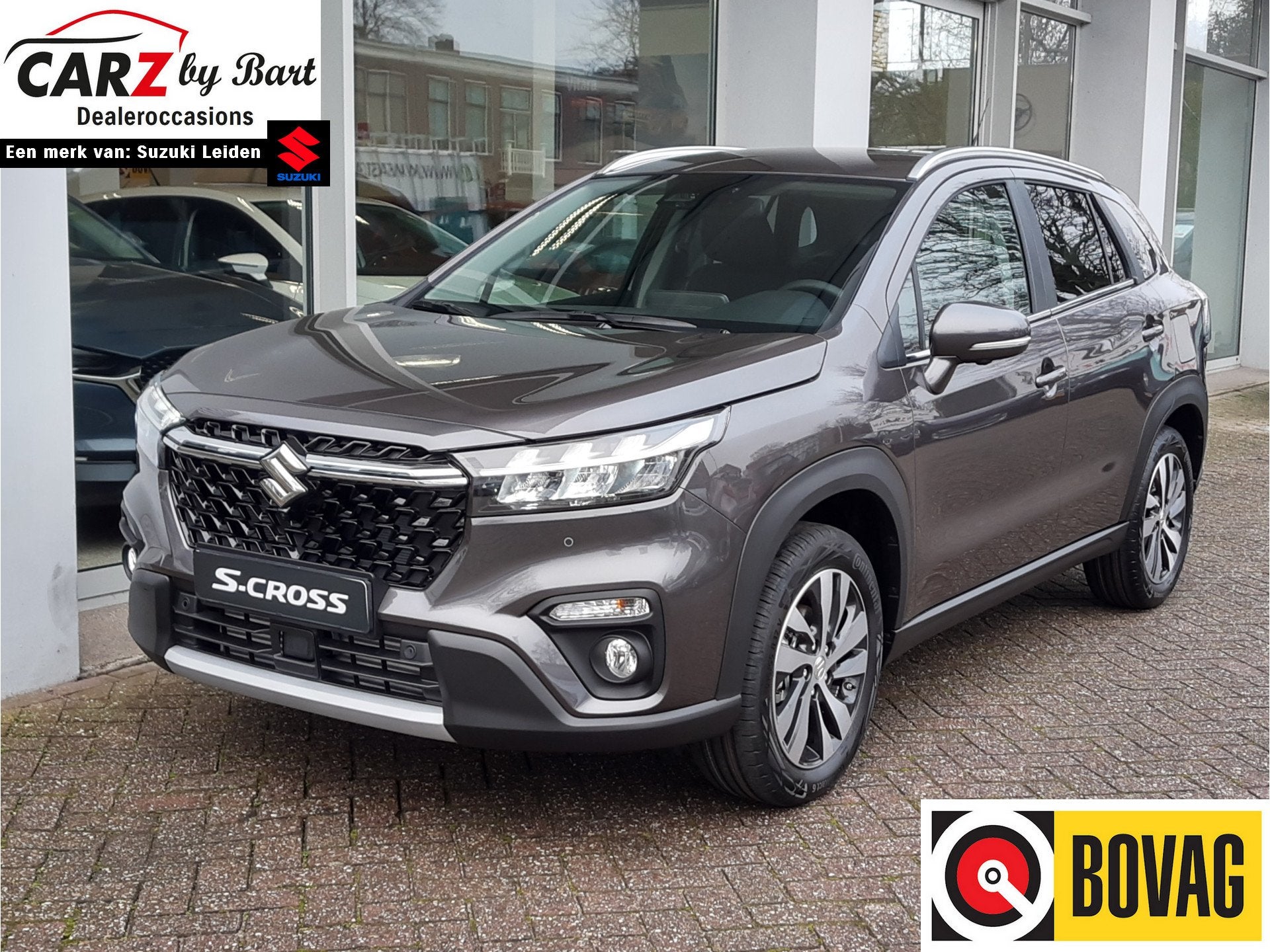 Suzuki S-Cross 1.4 BOOSTERJET STYLE HYBRID AUTOMAAT | DEMO D, Auto's, Suzuki, 12 maanden, 4 cilinders, Leder en Stof, Origineel Nederlands