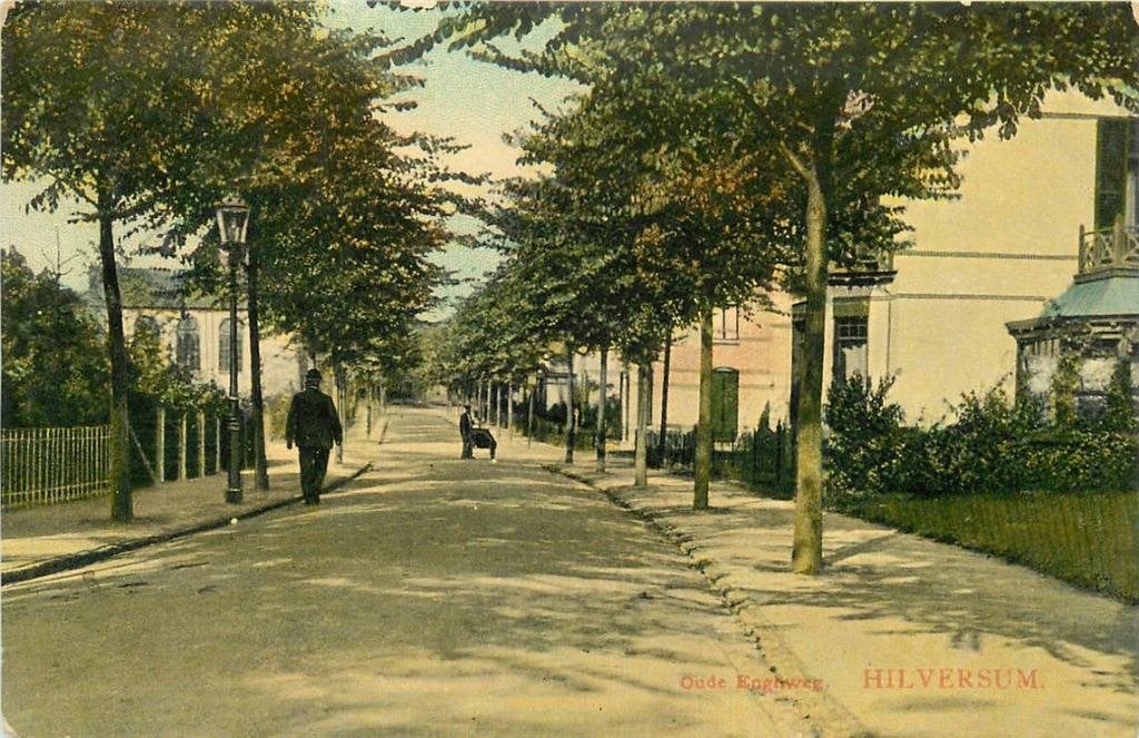 388-245-003 Hilversum Oude Enghweg, Verzenden, Voor 1920, Noord-Holland