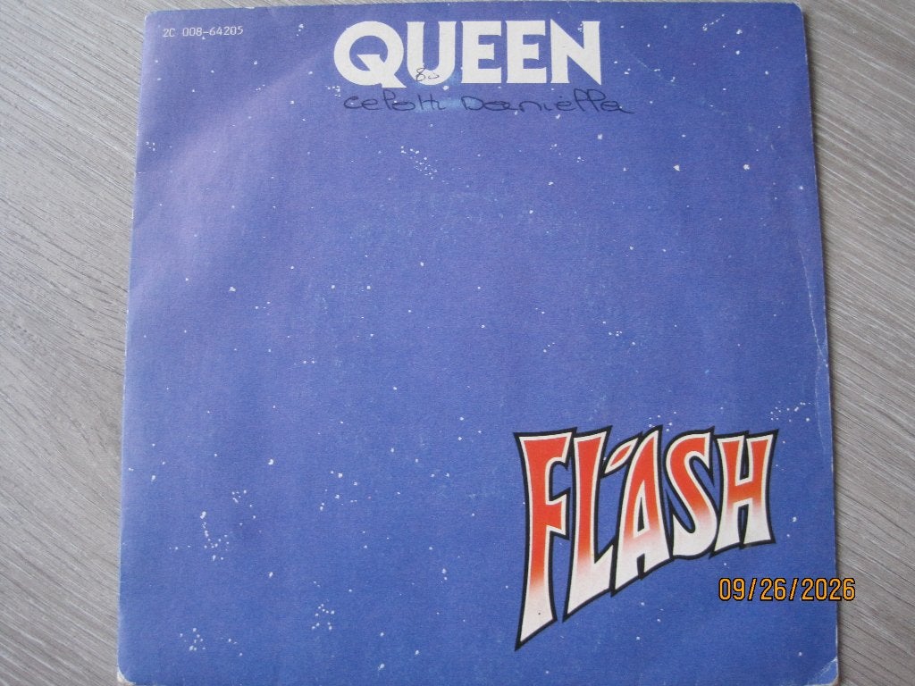 Queen   -   Flash, Gebruikt, Fotohoes, 7 inch, Ophalen of Verzenden