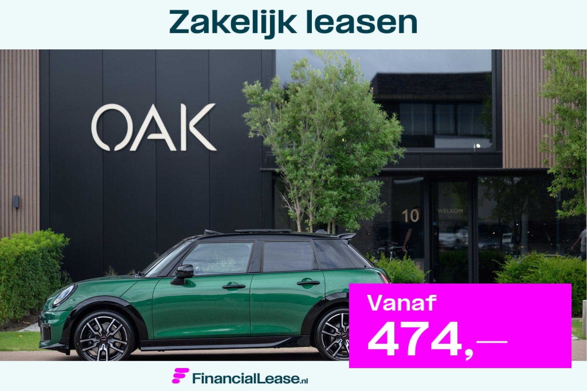 MINI 5-deurs 1.5 Cooper C John Cooper Works M | Panorama | L, 12 maanden, Gebruikt, 156 pk, Leder