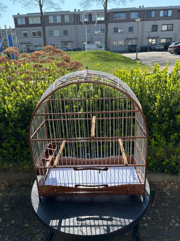 Luxe Twa Twa vogelkooi | 27 draads, Nieuw, Ophalen of Verzenden, Vogelkooi, Hout