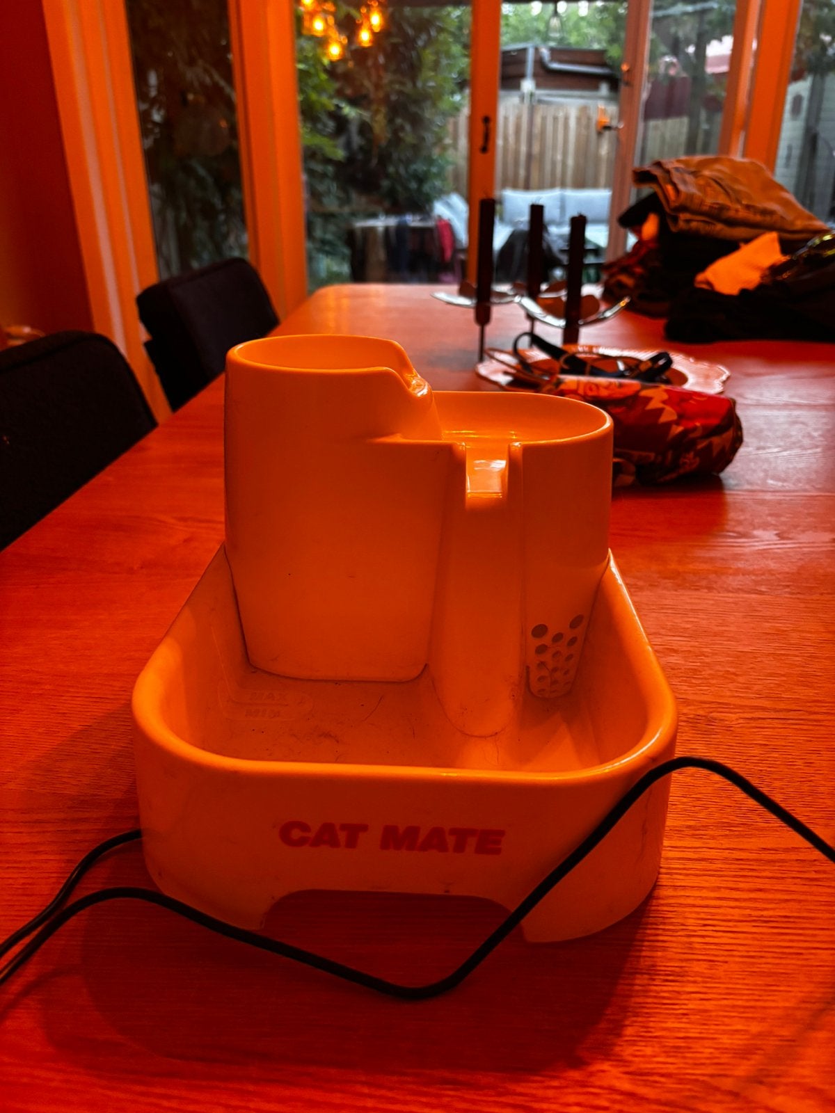 Waterfontein voor kat (of klein hondje) Cat Mate, Dieren en Toebehoren, Ophalen, Zo goed als nieuw
