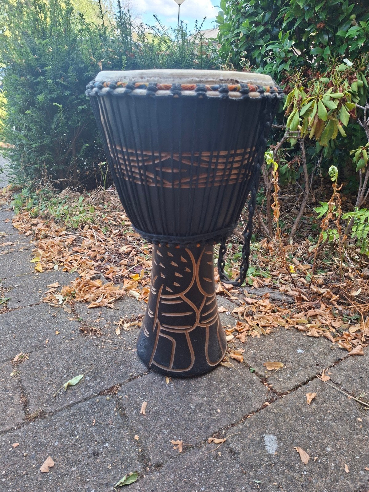Grote trommel uit Ghana, Ophalen of Verzenden, Trommel