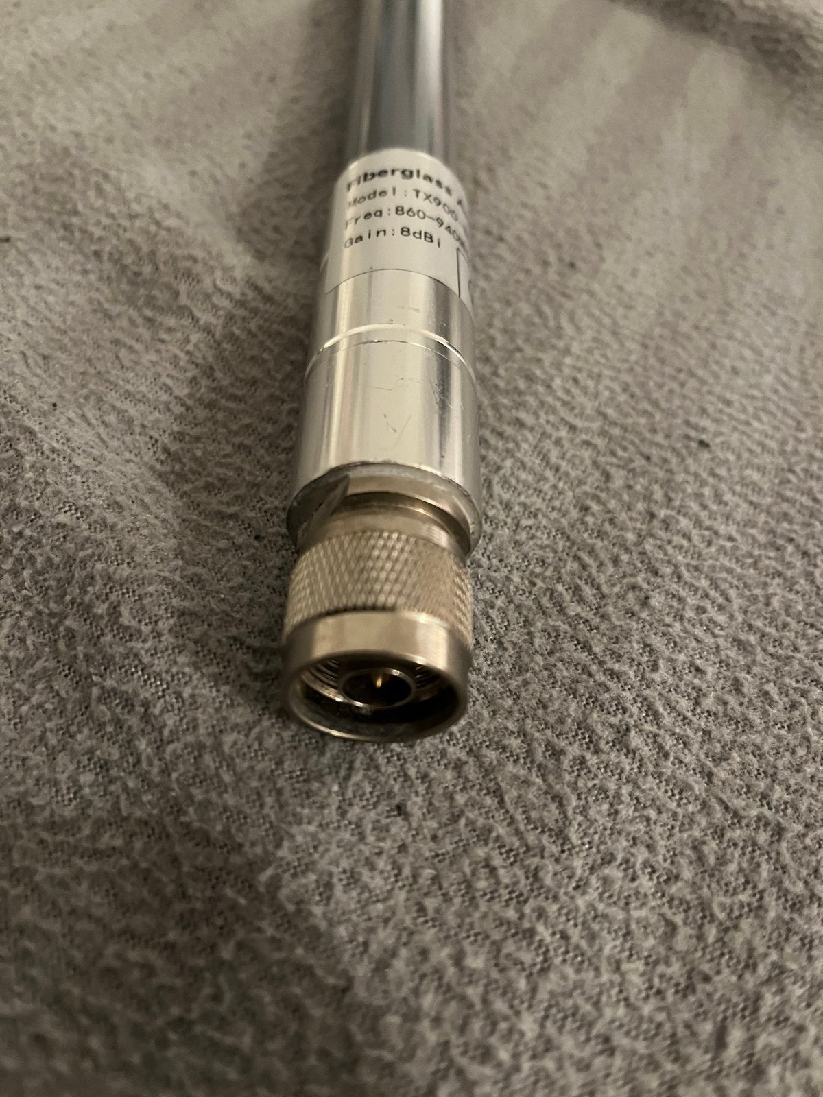 Fiberglass Antenne TX900-BLB 860-940MHz 8dBi, Telecommunicatie, Antennes en Masten, Verzenden, Gebruikt, Antenne