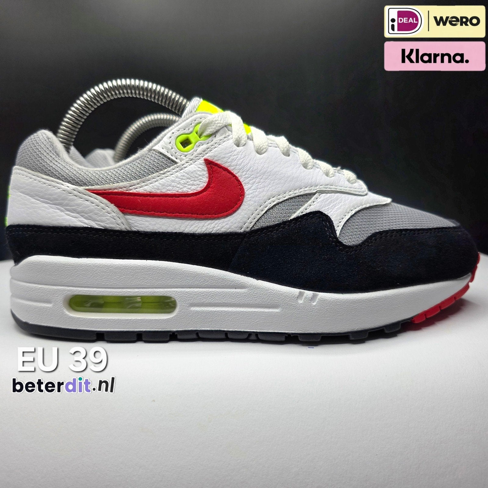 Nike Air Max 1 'Chili Volt'
Maat: 39, Ophalen of Verzenden, Nike, Nike, Nike air max