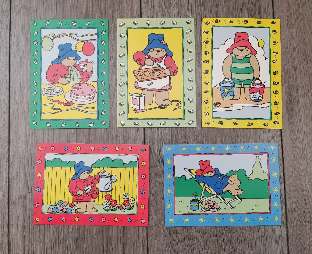 1 .. 5 x beertje Paddington, Ophalen of Verzenden, 1980 tot heden, Ongelopen, Overige thema's