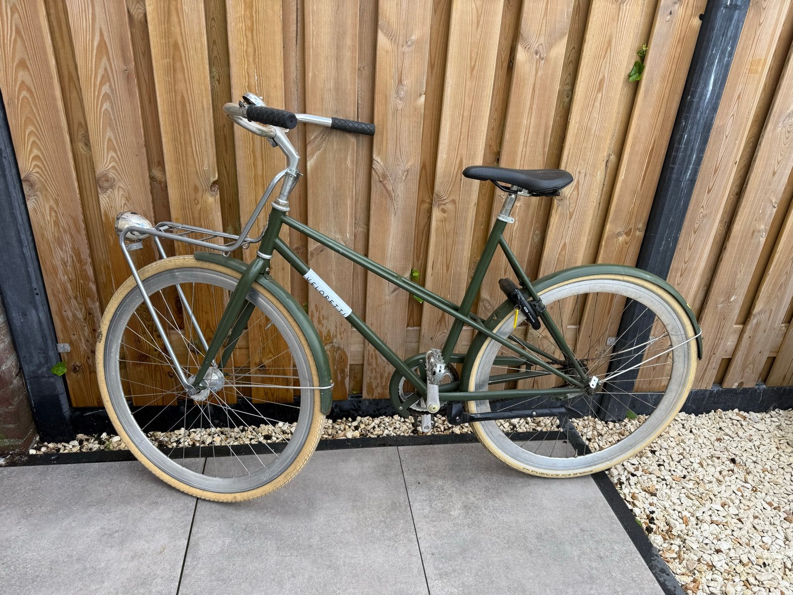 Veloretti Caferacer damesfiets groen, Fietsen en Brommers, Fietsen | Dames | Damesfietsen, Ophalen, Gebruikt, Overige merken