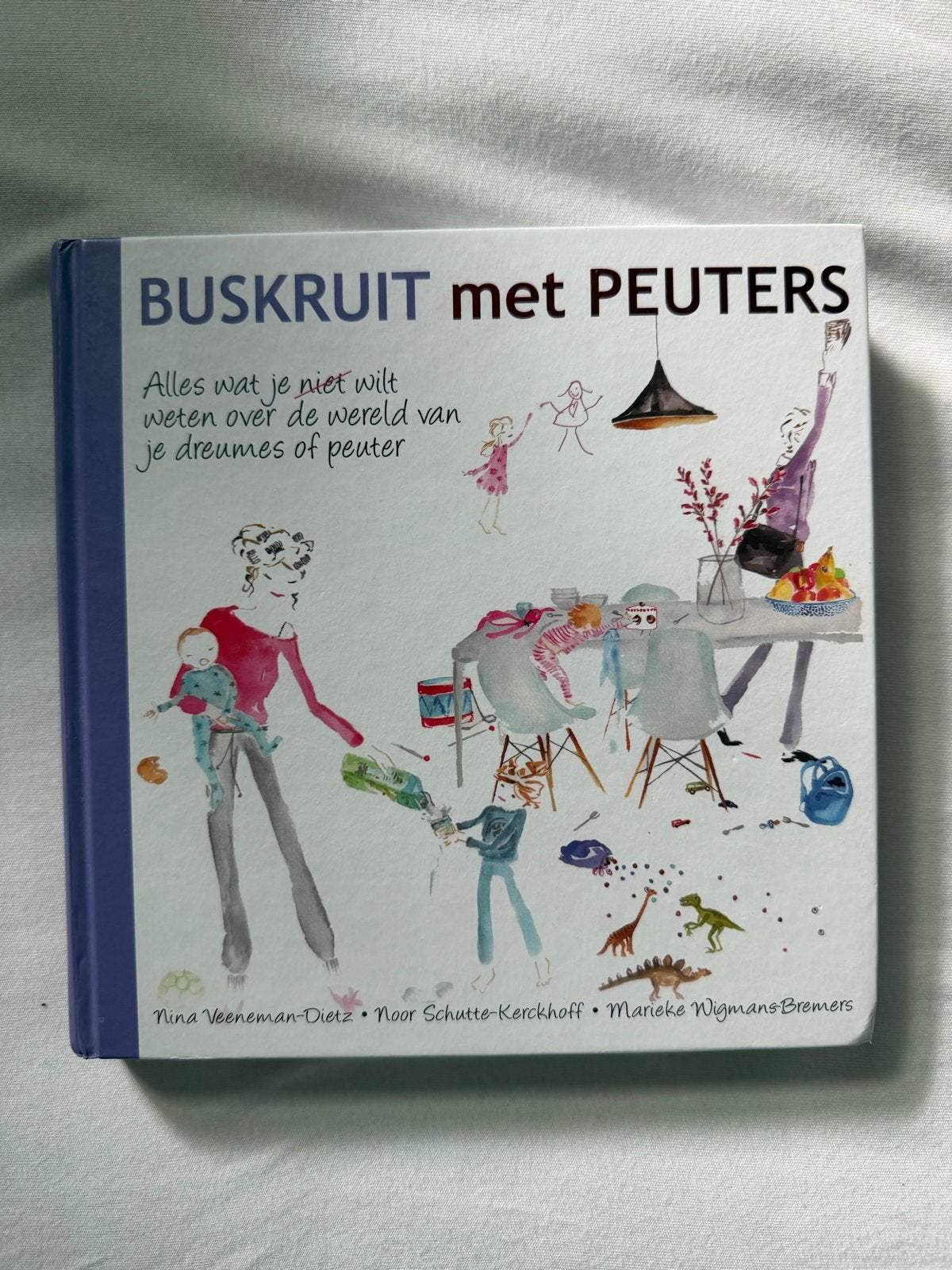 Buskruit met peuters boek, Ophalen of Verzenden, Zo goed als nieuw, Opvoeding tot 6 jaar