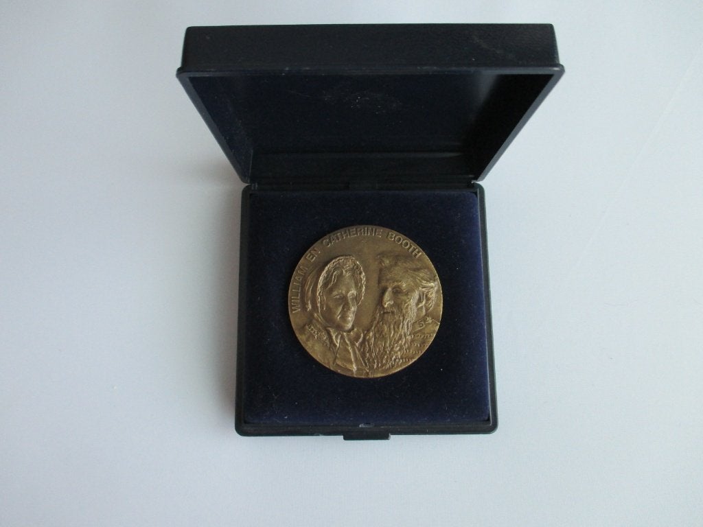 100 jaar leger des heils 1987, Postzegels en Munten, Ophalen of Verzenden, Overige materialen, Nederland