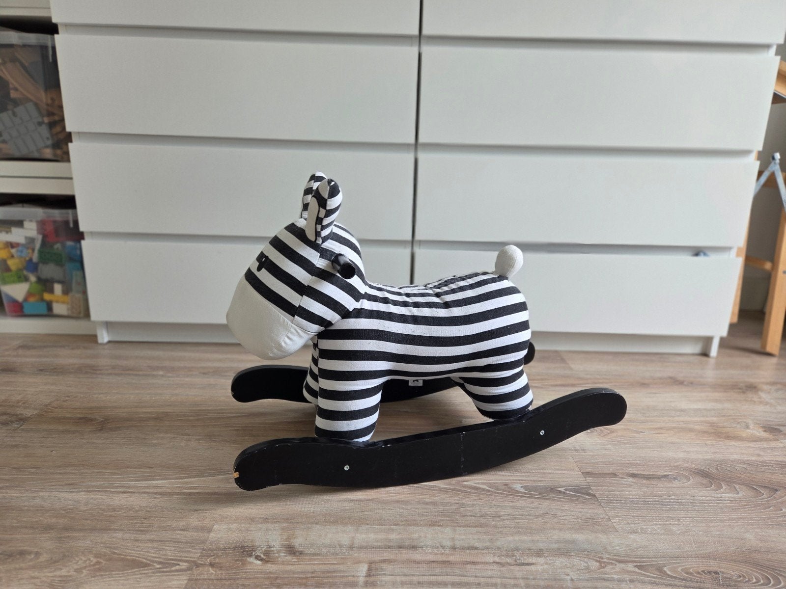 Hobbel zebra, Ophalen, Zo goed als nieuw