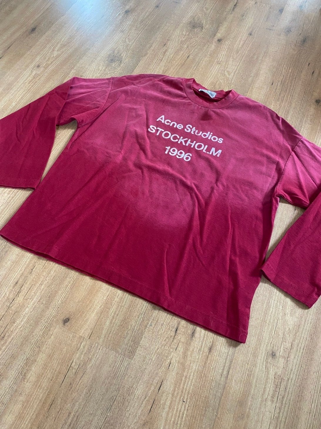 Acne Studios longsleeve maat M nieuw, Verzenden, Nieuw, Maat 48/50 (M), Rood