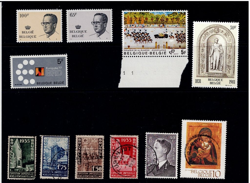 Postzegels België, Ophalen of Verzenden