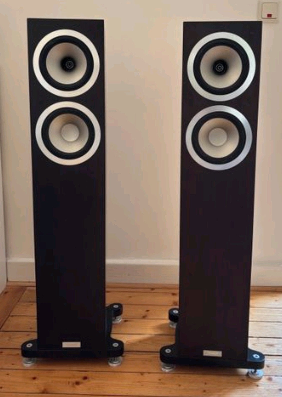 Tannoy Revolution DC6T SE Vloerstaande Luidsprekers, Vloerstaande luidspreker, Basreflex, 120 tot 150 watt, Zo goed als nieuw