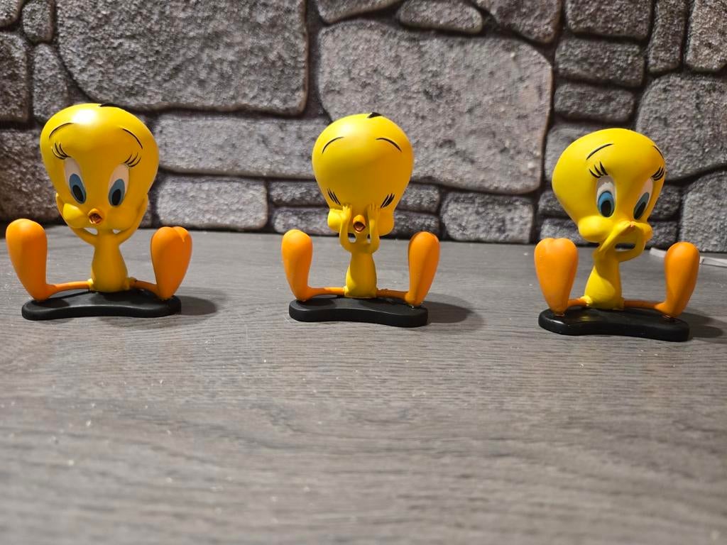 Warner Bros Tweety beelden, Ophalen of Verzenden, Looney Tunes, Nieuw, Beeldje of Figuurtje