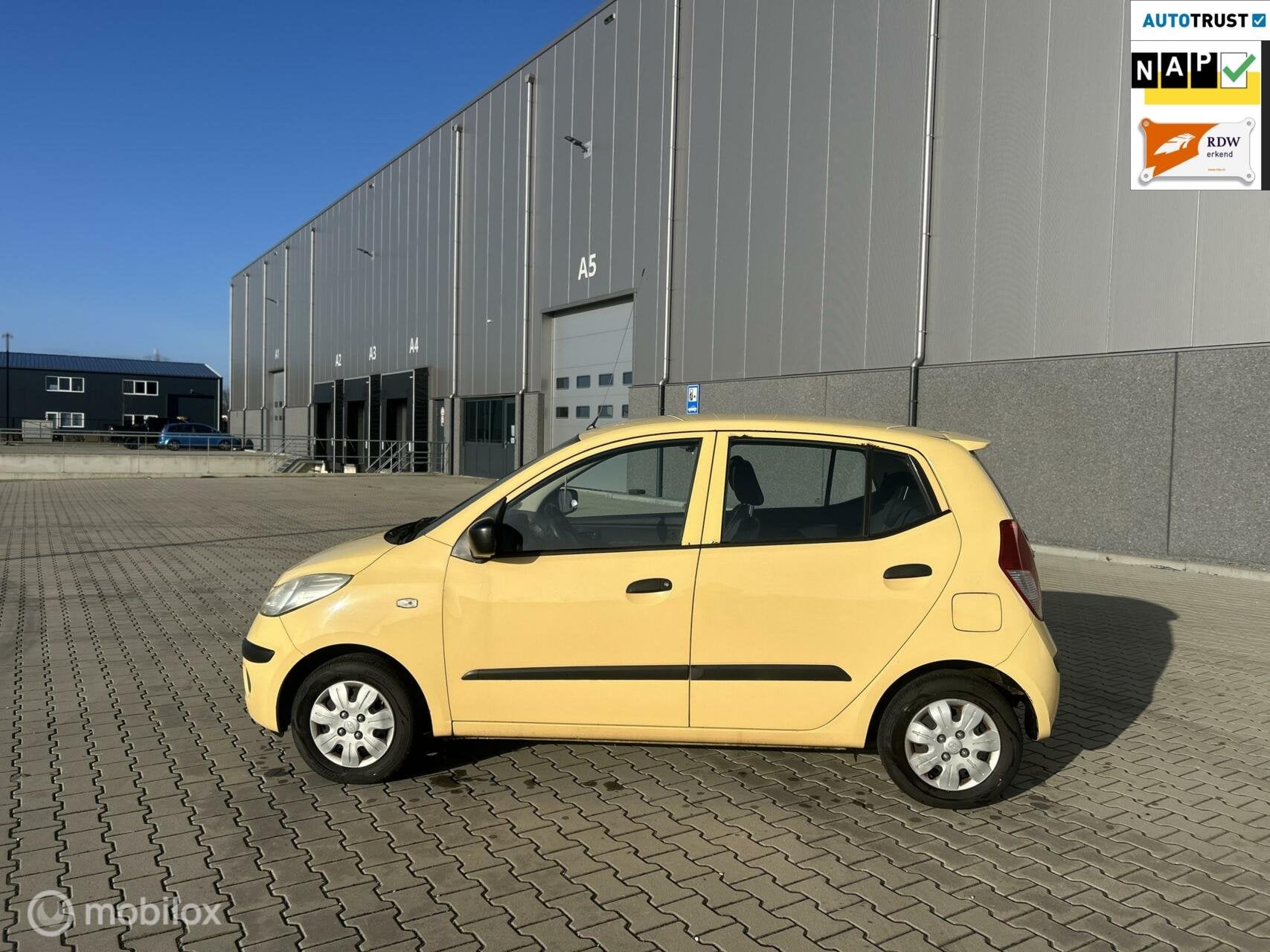 Hyundai i10 1.1 Active/JAAR APK/NAP/, Auto's, Voorwielaandrijving, 31 €/maand, 4 cilinders, Bedrijf