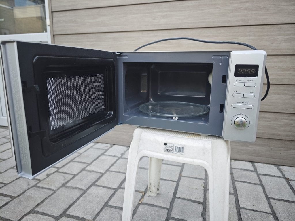 Inventum Magnetron MN207S/02 - 1.5 jaar gebruikt, Ophalen, Gebruikt, Magnetron, Draaiplateau