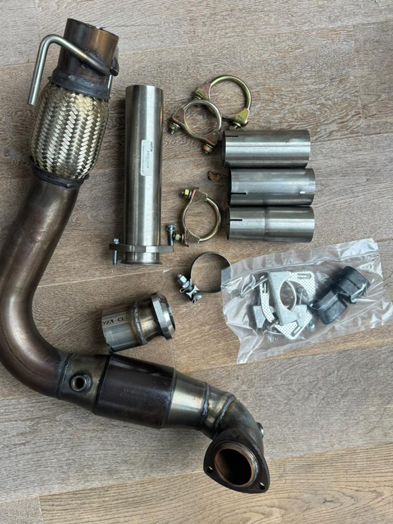 Downpipe 9-3 II B207 EU-cat, Auto-onderdelen, Uitlaatsystemen, Saab, Gebruikt, Ophalen of Verzenden