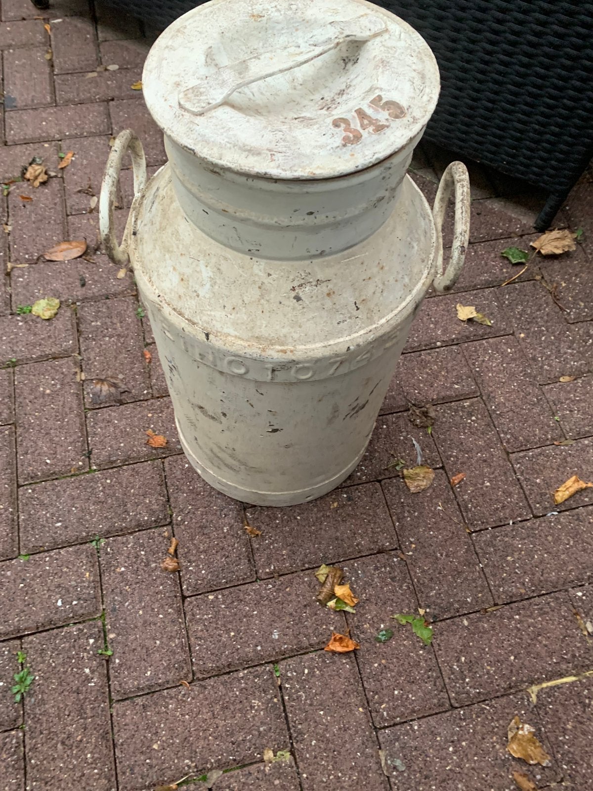 Melkbus / carbid ton, Ophalen of Verzenden, Zo goed als nieuw