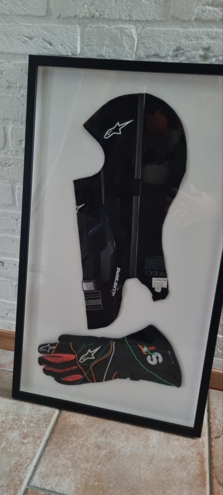 Nico Hülkenberg F1 race handschoen en bivakmuts, Ophalen of Verzenden