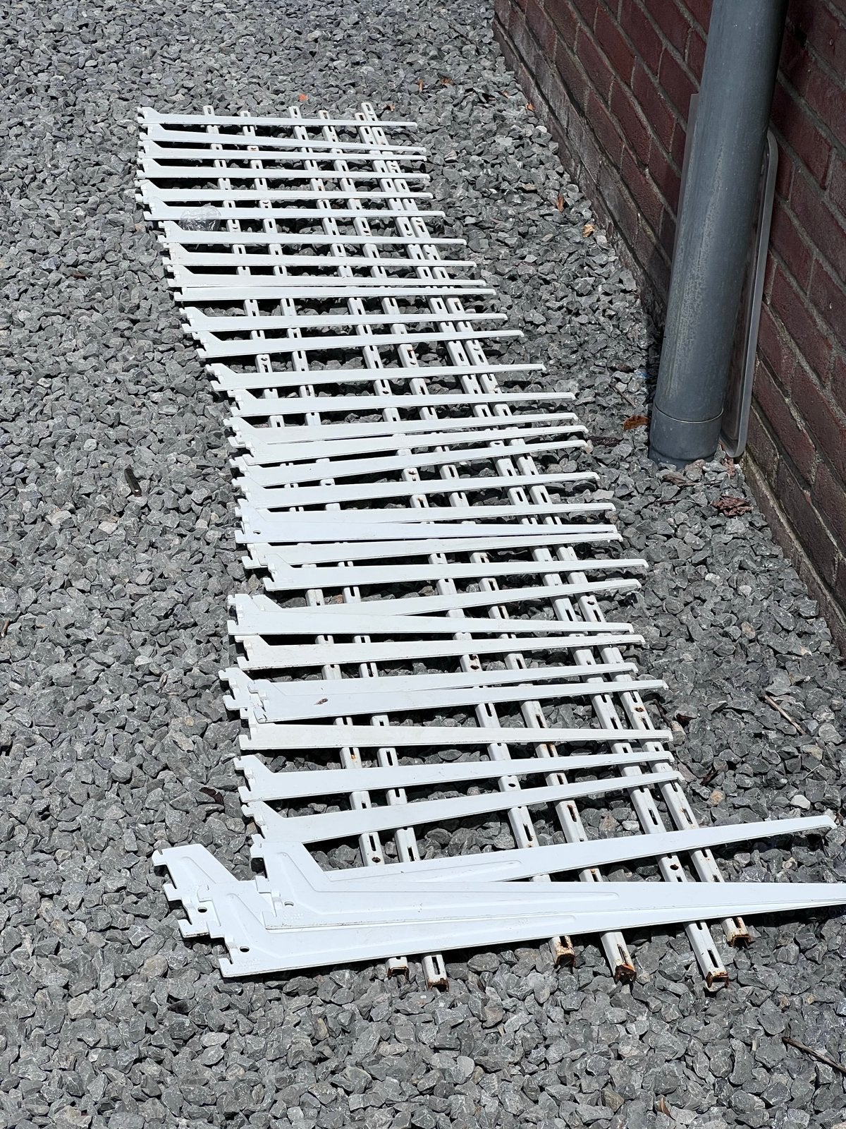 Element Systeem 30 Plankdragers en Staanders, Ophalen, Gebruikt